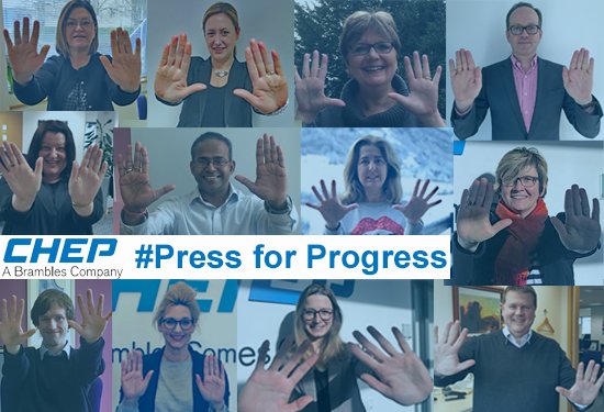 CHEP_SL's tweet photo. We partner with the LEAD Network Europe to support #Diversity &amp; #GenderEquality - we too #PressforProgress! Happy #IWD2018! @Lead_eu_net https://t.co/AgGG7eRdSN
