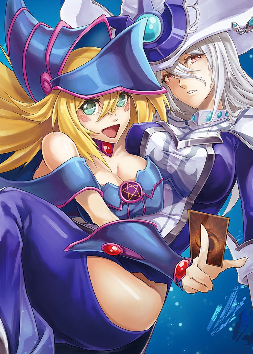 遊戯王 ブラックマジシャンガール BMG 竹茶工房 プレイマット サイレントマジシャン フィギュア 遊戯王 ブラックマジシャン