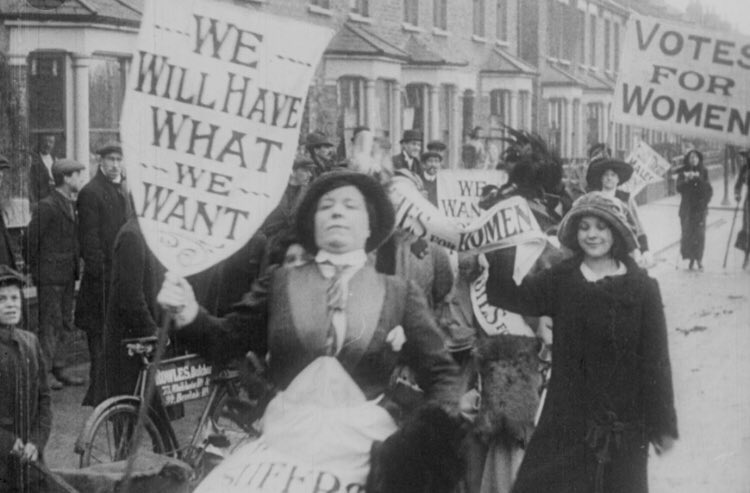Come to <a href="/BedsSU/">Beds SU</a> The Metro today to watch the film Suffragette. Today marks 100 years since the voice of Women was finally heard and listened to thanks to all the Suffragettes. Although not all women could vote yet, it was a step forward.  #IWD2018 #Equality #VotesForWomen