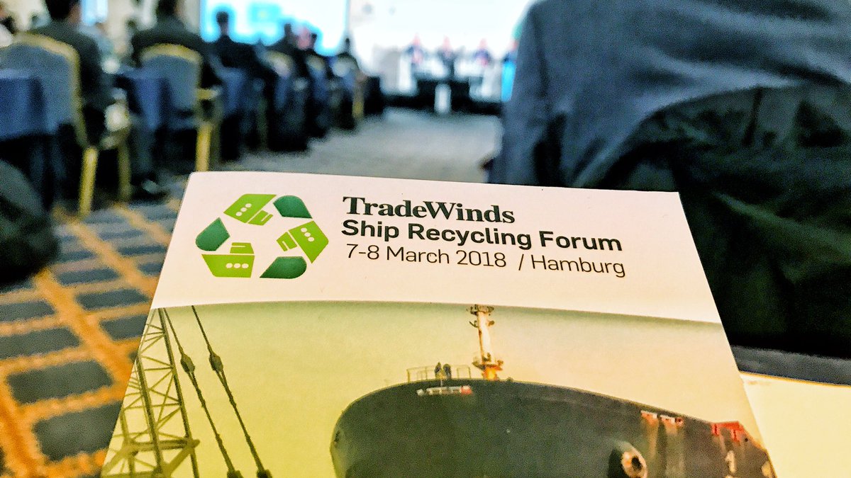 Second day of <a href="/tradewindsnews/">TradeWinds</a> <a href="/ShipRecycling/">Ship Recycling Forum</a> Forum starts with Global Recycling Developments
#twshiprecycling #maritime #sustainability #shiprecycling