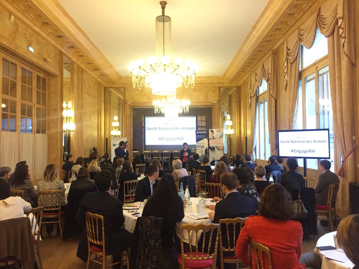 GBLN_HR's tweet photo. C’est parti pour #EngageRH ! @ValerieBOSSARD ouvre le bal en nous parlant d’ #engagement dans un contexte de #transformation constante https://t.co/oSSyXQjC8z