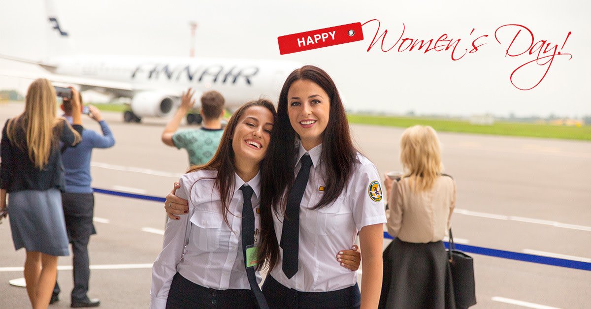 Happy Woman's Day to all those woman who are brave enough to reach for their dream to fly! 👩‍✈️
#InspiringWomen #InternationalWomensDay2018 #WomensDay #WomenPilot #Aviation