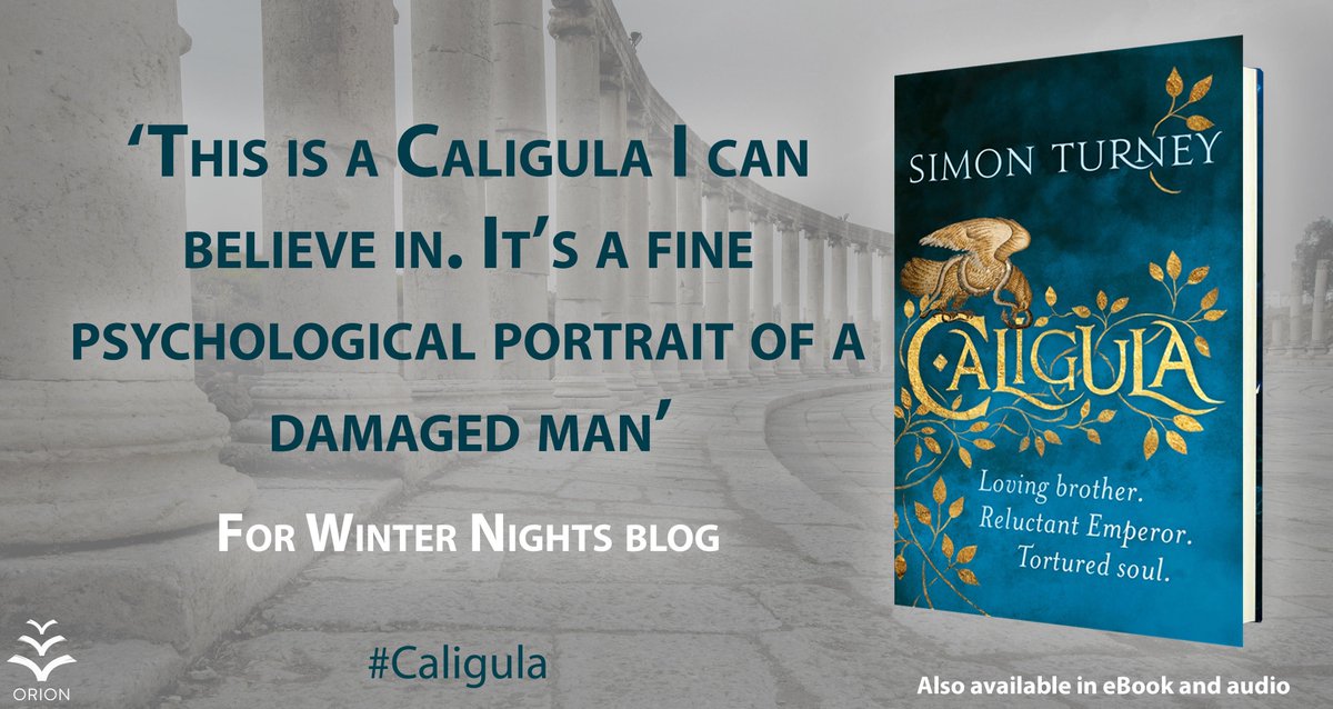 orionbooks's tweet photo. 🎉 Today's the day! The wait is over! Wishing a very happy publication day to @SJATurney's stunning historical novel, #Caligula. Out now in bookshops and online. https://t.co/f1SFipbfFE 🏛️ https://t.co/v6MQRy925K