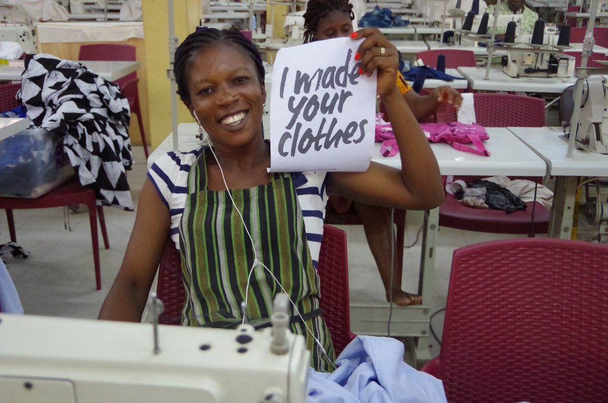 Fash_Rev's tweet photo. This #InternationalWomensDay we want to celebrate the amazing women who make our clothes! #imadeyourclothes #fashionrevolution #feminism #IWD2018 #standforwomen #womensrights https://t.co/7qjXjOh8sU