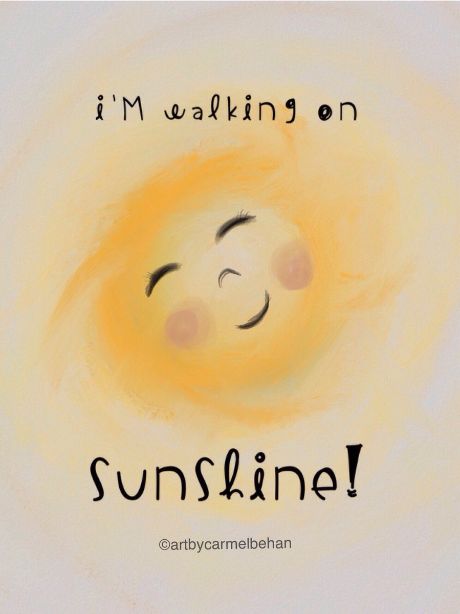 behancarmel's tweet photo. ๐ต๐ถ Iโm walking on Sunshine ๐ถ๐ต
Sending out positive vibes today after an odd week! Sending you all some sunshine, warmth and hugs! ๐ผ๐โ๏ธ๐ผ
#doodle #doodlebug #irishart #artbycarmelbehan #irishartist #artlife #drawing #illystration #sketching #artsetproapp #digitalartist https://t.co/WWHlva6dcf