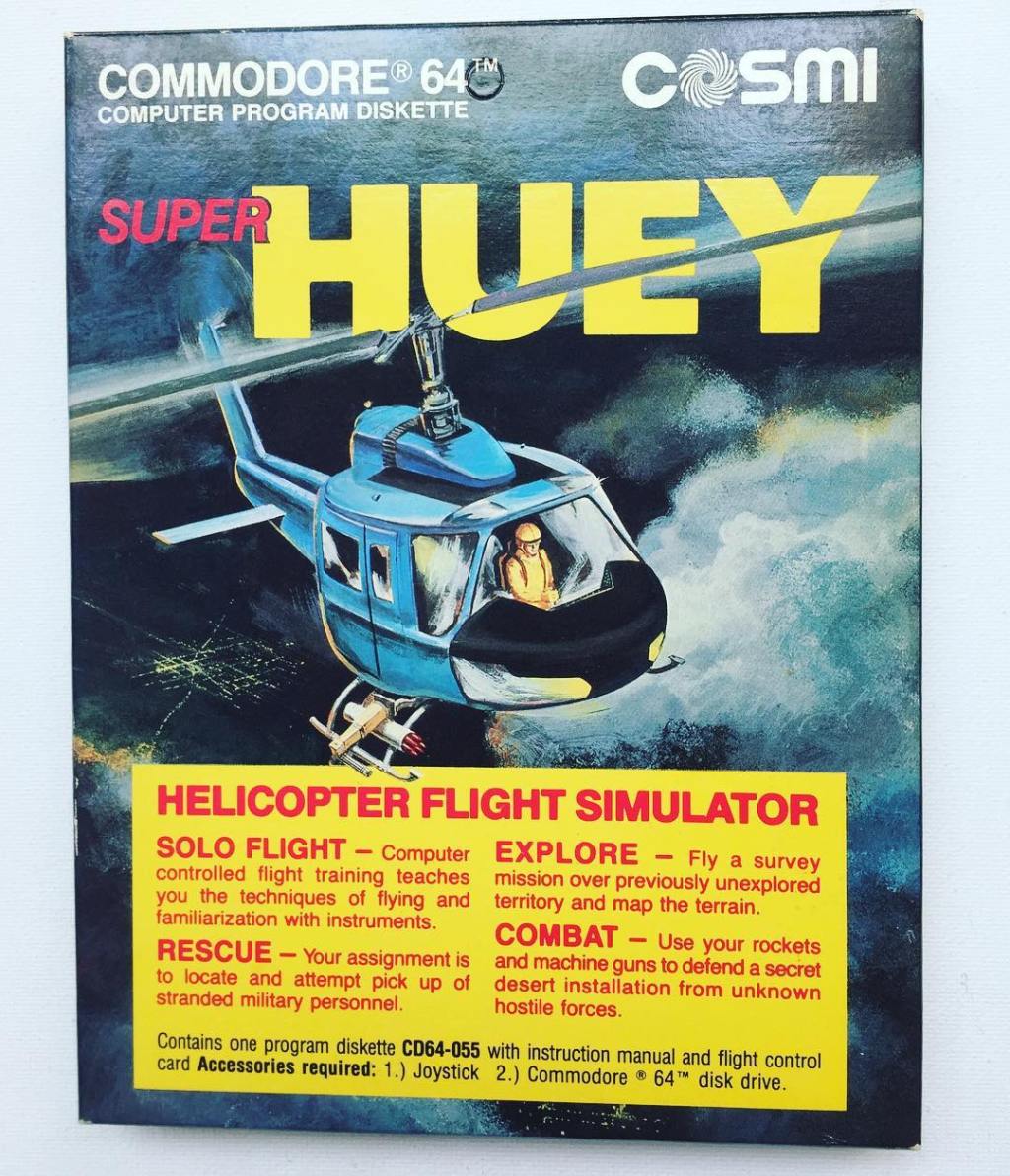 retrotechinfo's tweet image. Super Huey (C64 classics collection) #superhuey #bastichb64k #cosmisoftware #com… retrotech.info/commodore/c64/…