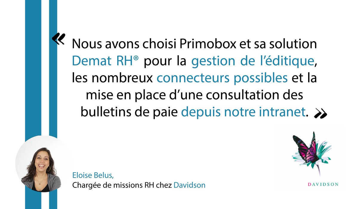 DematRh's tweet photo. Demat RH accompagne le groupe Davidson dans son projet de dématérialisation des bulletins de paie. Zoom sur la mise en place du projet : https://t.co/lHGNmEGf6F https://t.co/JrfFi4Q8IC