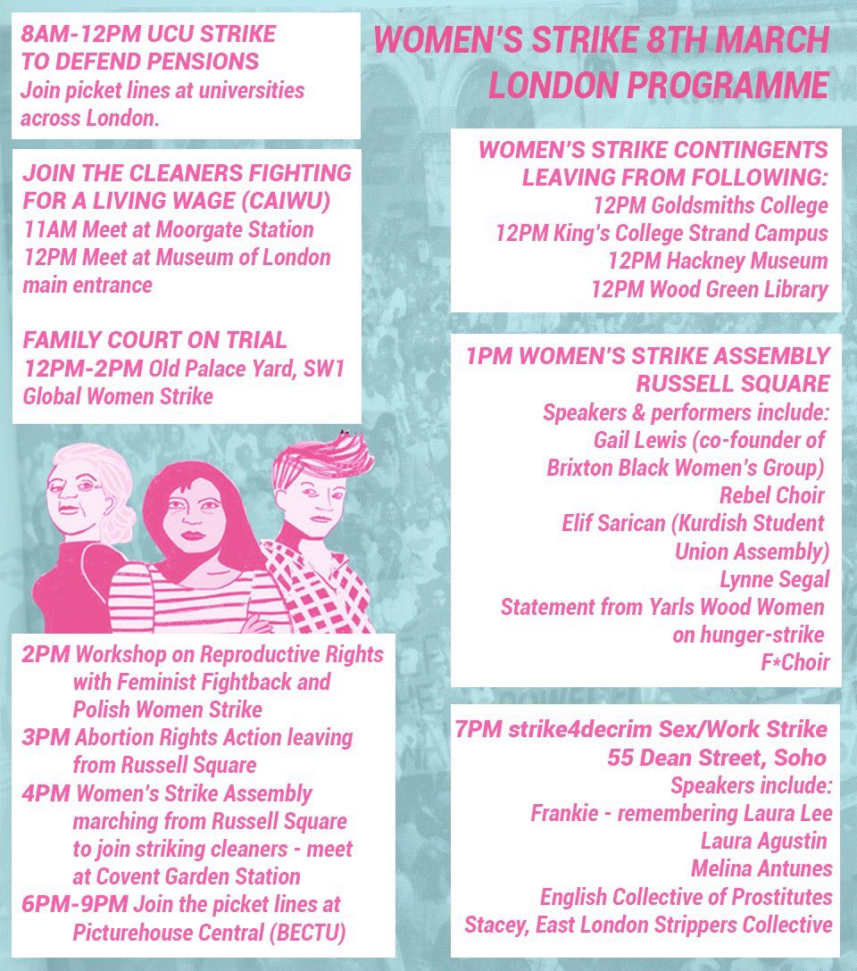 Women_Strike's tweet photo. Today #WeStrike! Wear red, bring an umbrella & join us! ⚡️
Share your reasons for striking #WhyIStrike
See you on the streets!
For more info: https://t.co/lPtvH5Gvqs // https://t.co/ftQPdej4jI
#WomenStrike2018 https://t.co/Z56fvBLNpA
