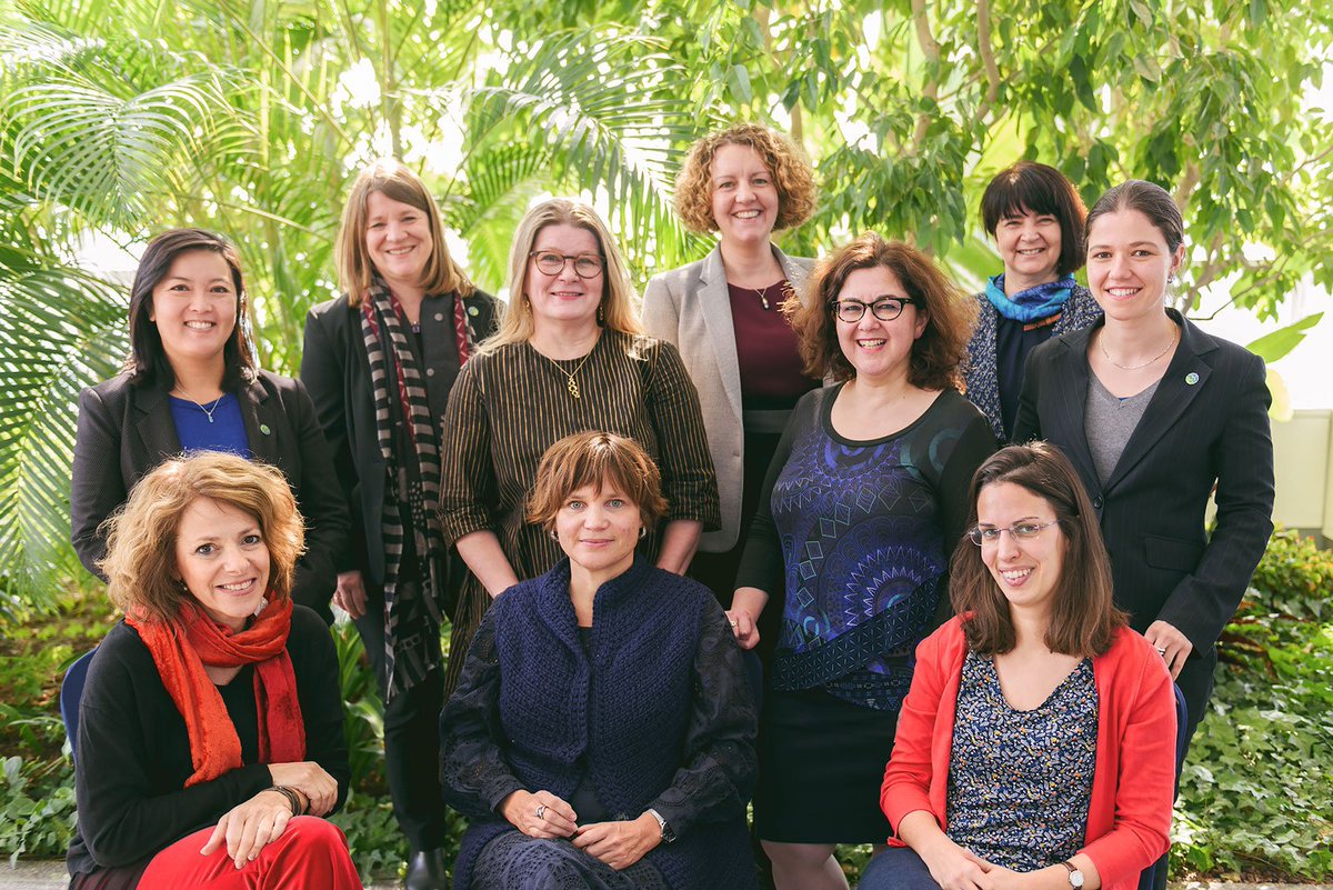 theGCF's tweet image. Happy @womensday! #GreenClimateFund presses for gender parity: some 50% staff are now women. Thank you, female Board members + advisors! #TimeIsNow to #PressforProgress in #ClimateFinance + #ClimateAction. #GCFund for #IWD2018