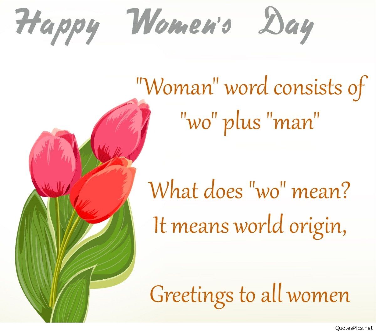 Women day congratulations