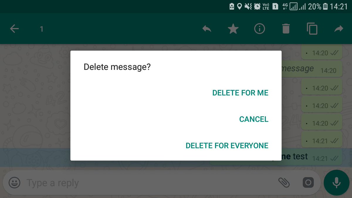 WhatsApp for Android now increases time limit for 'Delete For Everyone'