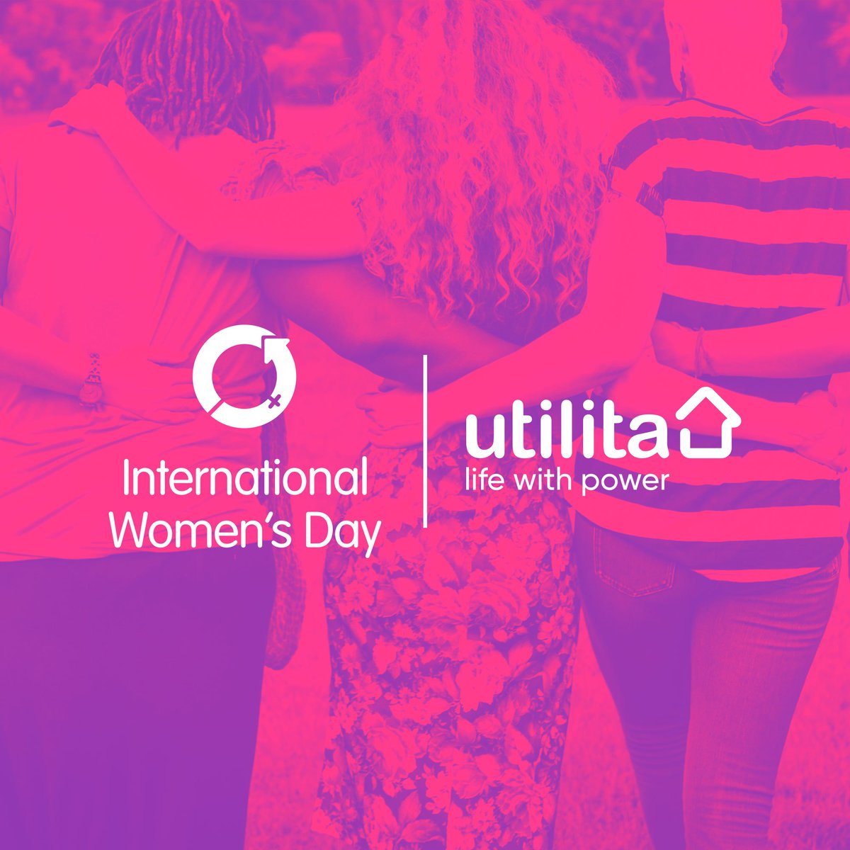 UtilitaEnergy's tweet photo. Today, we’re celebrating #InternationalWomensDay &amp; recognising our valued female customers &amp; staff!

To find out more about this recognised day, visit https://t.co/HGsQHkQ4Tj

#StrengthHasNoGender #LifeWithPower #IWD2018 https://t.co/olzaRl90u0