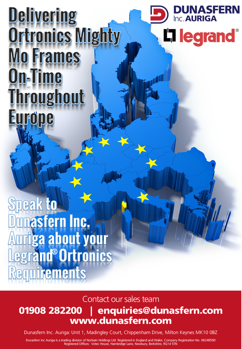 Dunasfern's tweet photo. Working on any European projects this year? Did you know that Dunasfern inc Auriga dispatch product all over Europe for many of our existing customers. Contact us on 01908 282200 | enquiries@dunasfern.com
#Legrand #MightyMo #Ortronics #DunasfernIncAuriga #Data #Rack #Cabinet https://t.co/wyokaUOc2T