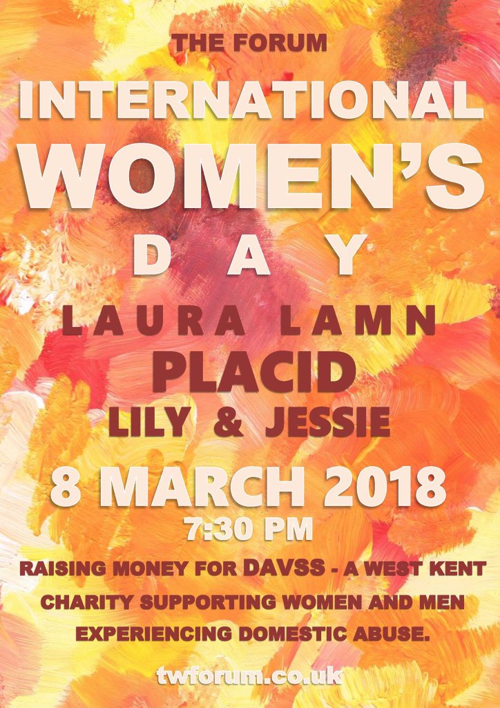 Happy International Women’s Day! Join us in celebrating 💯 year’s of the 1st women getting the vote &amp; to an equal future. Meet 3:30pm the Bandstand <a href="/ThePantiles/">The Pantiles</a> for marching; or 5:30pm <a href="/Royal_Shopper/">Royal Victoria Place</a> upper level outside Boots or 7:30pm <a href="/twforum/">tunbridgewellsforum</a> 4 a celebration in song and words.