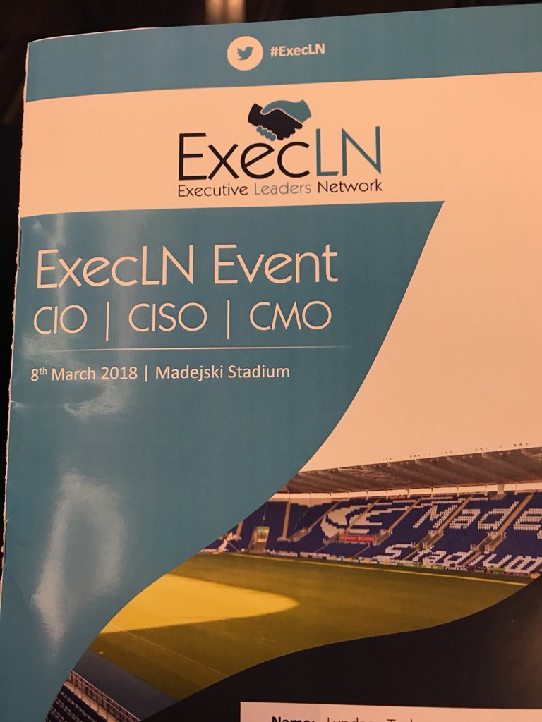 LyndseyTreharne's tweet image. Day of learning and networking ahead #ExecLN