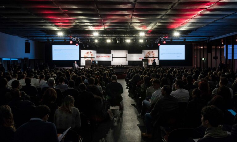 identitagolose's tweet photo. Tre giorni non bastano più, è l'ora di Identità Milano tutto l’anno.
@oloapmarchi e @cceroni: «Contenuti, progetti, collaborazioni: tale il successo che arriva l’hub internazionale della gastronomia» https://t.co/SLlNTELzxi #IGmi18 https://t.co/Zs6sgavvEM