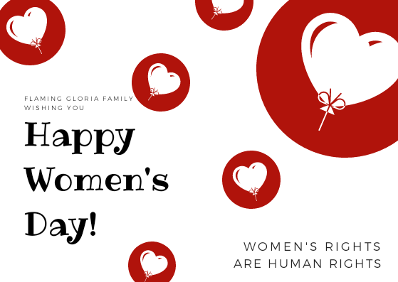 flaminggloria's tweet photo. Happy Women's Day Everyone 💕

#WomensDay #InternationalWomensDay #HappyWomensDay #WomensDay2018 #InternationalWomenDay #WomansDay #NariShakti4NewIndia #InternationalWomansDay #PressforProgress #TimeIsNow https://t.co/QQLaJ3JDYc