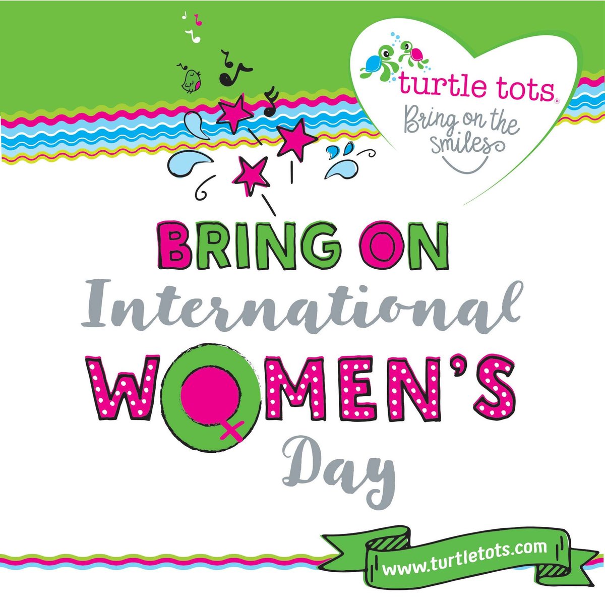 TurtleTotsMidCh's tweet photo. Morning! It’s #InternationalWomensDay and what better day to give our wonderful Turtle Mummies a massive shout out!

You’re all amazing!! 💚🐢 💦 https://t.co/gVc52QQHlp
