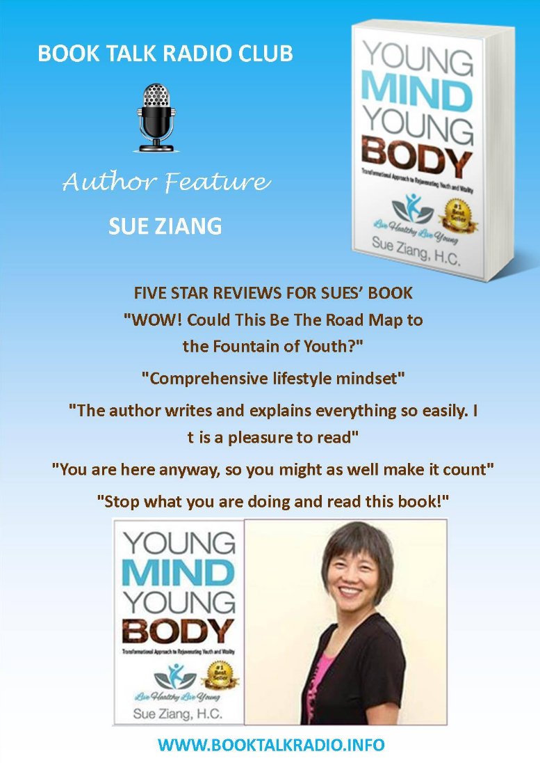 One2WATCHOutFor's tweet image. Book Talk Radio Club Author Feature - Sue Ziang
You can listen to Sue's Book Talk Radio Club interview at 
booktalkradio.info/sue-ziang 
@sueziang