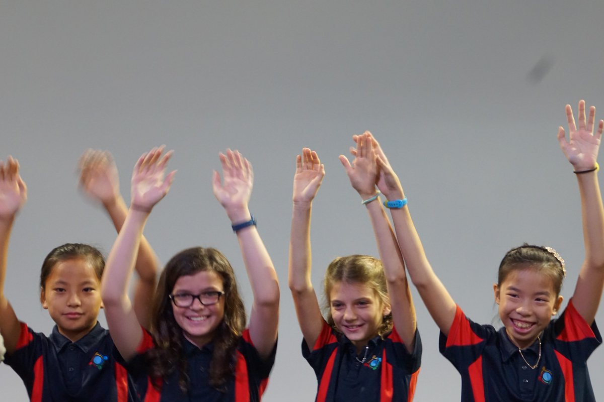 XCLWA's tweet photo. @GEMS_Singapore @ibpyp students ​sharing their exciting experience at​ ​#LooLaResort Bintan with #GEMSCommunity. The students had a great chance to develop real-world &amp; teamwork skills, showcasing leadership and decision-making through this community service project.#GEMSInspire https://t.co/JD1WO4MyWs
