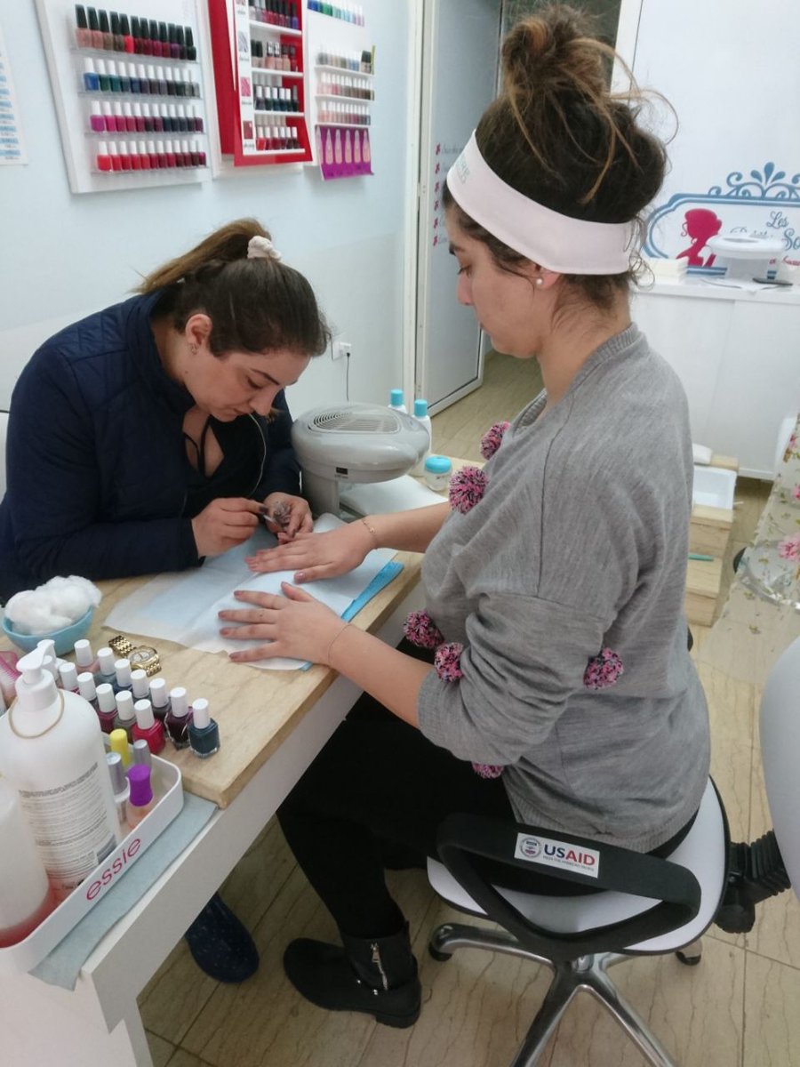 Leb_LIFE's tweet photo. A microloan and in-kind grant are all the #Lebanese young #mother Christina needed to expand her #business & introduce new #massage services to her #beauty spa in Zgharta #Lebanon. #LIFELeb #USAIDTransforms #FinancialInclusion #microfinance #USAIDLebanon https://t.co/Aj0BR0FMEF