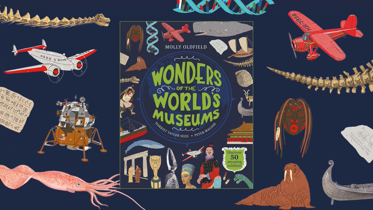 qikipedia's tweet photo. Museum lovers! Parents! Children! A great new book is out today called Wonders of the World's Museums written by QI Elf @mollyoldfield! Discover the most fascinating objects found in museums around the world, from star attractions to unsung exhibits. Look! https://t.co/YD5ofj8w1y https://t.co/Ei4ChcHCoc