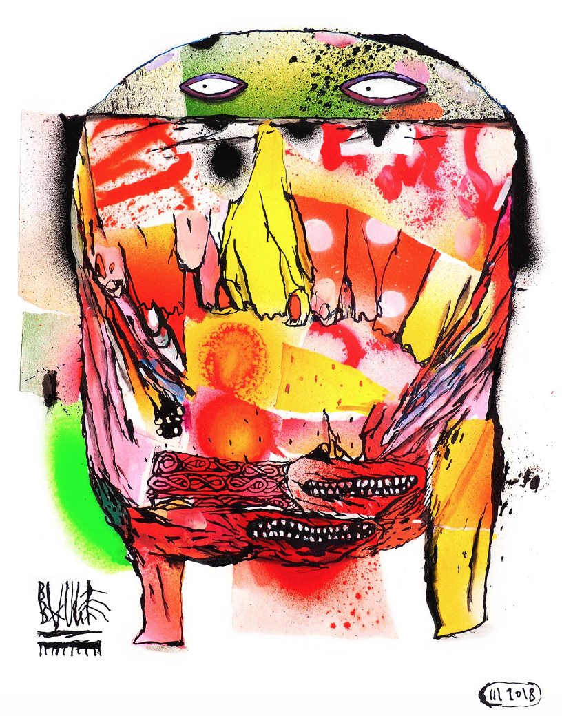 Venez découvrir l'univers fantasmagorique du street artiste BAULT à la galerie ARTISTIKREZO dès le 28 mars facebook.com/events/2029711… #streetart #streetartparis