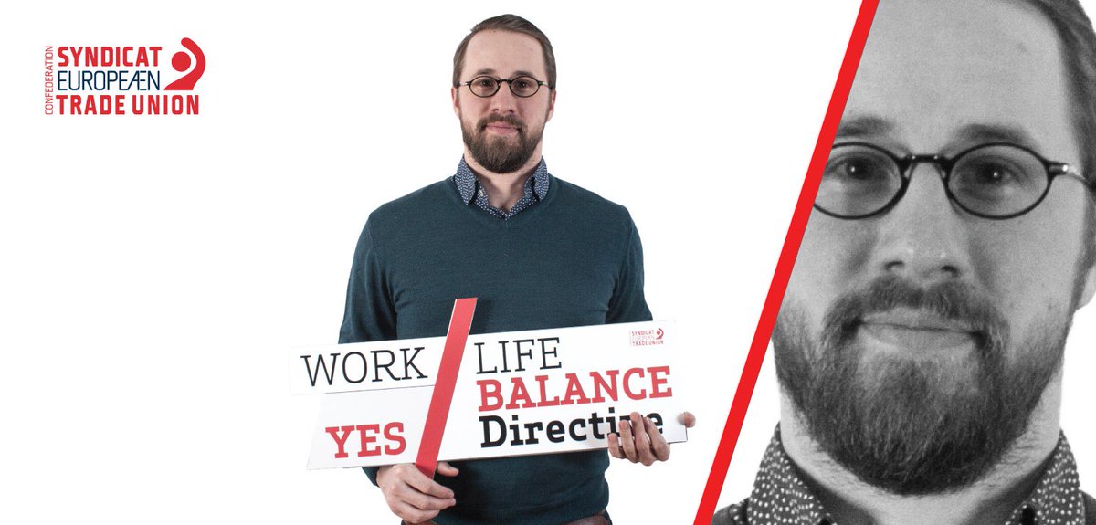 etuc_ces's tweet photo. #IwantWorkLifeBalance #IWD2018 .@miroslavhajnos @KOZSlovakRep  supports the work/life balance directive @etuc_ces @EU_Commission @Europarl_EN https://t.co/1VA8s5DtPb https://t.co/JlTzgWIrnI
