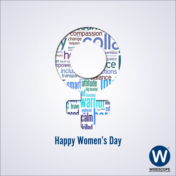#Widescope Media &amp; Entertainment Network wishes you a very Happy Women's Day

#HappyWomensDay #WomensDay #InternationalWomensDay #WomensDay2018
