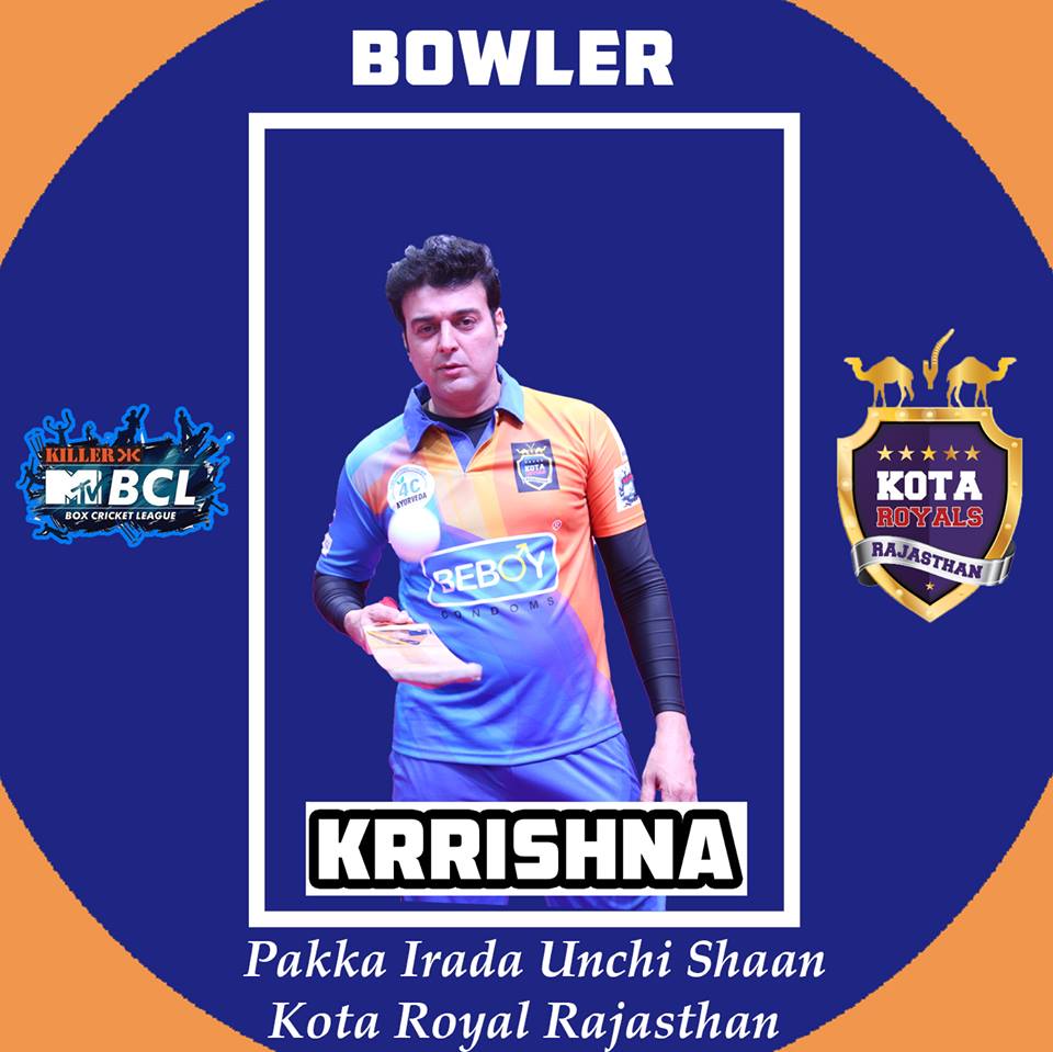 Introducing Our Bowler #KrrishnaSoni #mtv #mtvbcl #killermtvbcl #bcl2018 #cricket #boxcricket <a href="/boxcricleague/">BoxCricketLeague</a>