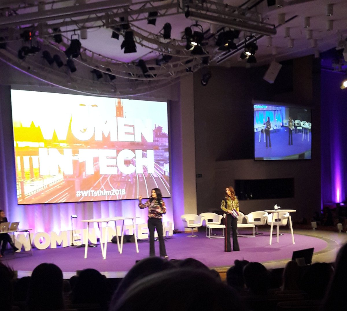 DeiselLeonie's tweet photo. @PotentialparkAB at #WITsthlm2018 getting inspired
 #internationalwomensday https://t.co/e4pF8HQ42B