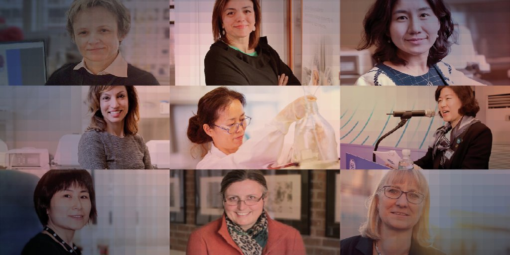 Cytiva's tweet photo. Happy International Women’s Day! Today we celebrate amazing women who lead change and bring positive transformation to the world! Meet 9 of GE Healthcare Life Sciences’ #FearlessFemales! 
>> https://t.co/FqfGarKzS8 https://t.co/Ua0EBrPn2V