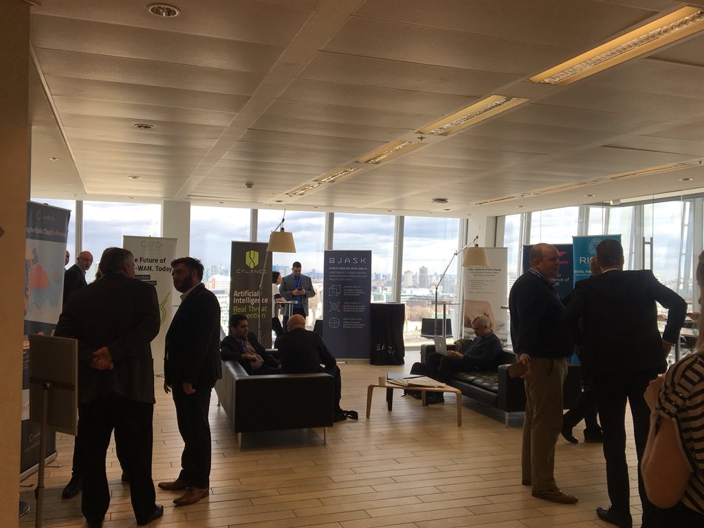 ignition_tech's tweet photo. Our partners have begun arriving and London is shining #IgnitionSmarterApproach @bitglass @cylanceinc @cloudistics @jasklabs @DigitalGuardian @SailPoint @RiskIQ @illusivenw @whitehatsec @CatoNetworks @menlosecurity https://t.co/4RiCjhpLTL