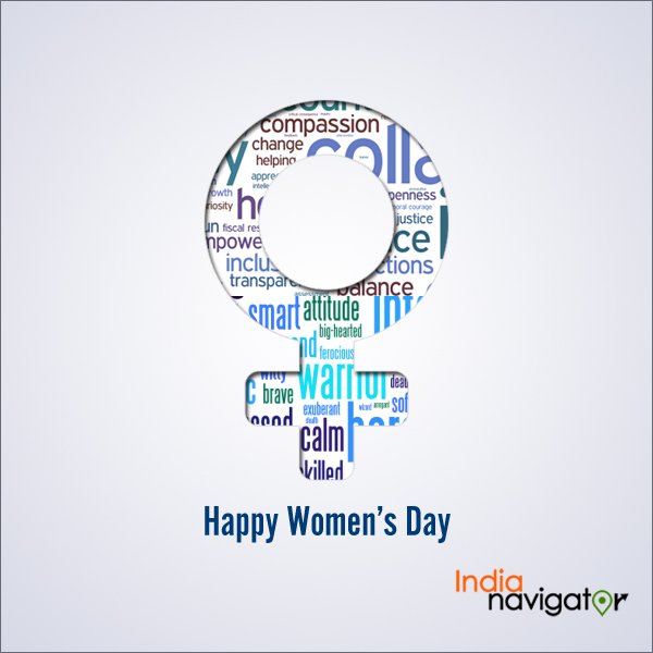 India_Navigator's tweet photo. India Navigator wishes you a very Happy Women's Day

#HappyWomensDay #WomensDay #InternationalWomensDay #WomensDay2018 #IndiaNavigator https://t.co/ljr99lD6EP