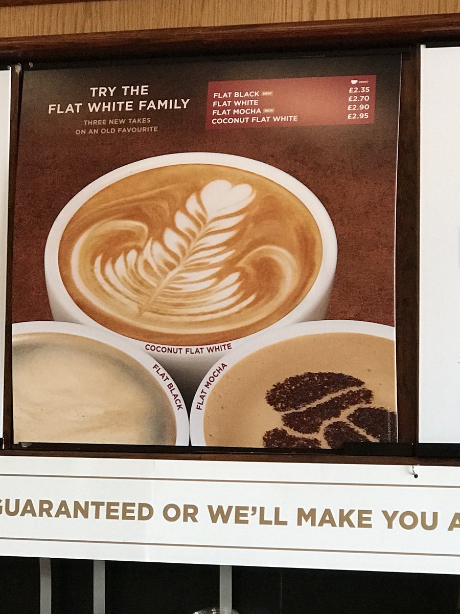 MartinmyLondis's tweet photo. FLAT BLACK?!!.... come on Costa who are you trying to kid. https://t.co/N8Ive7IMMo