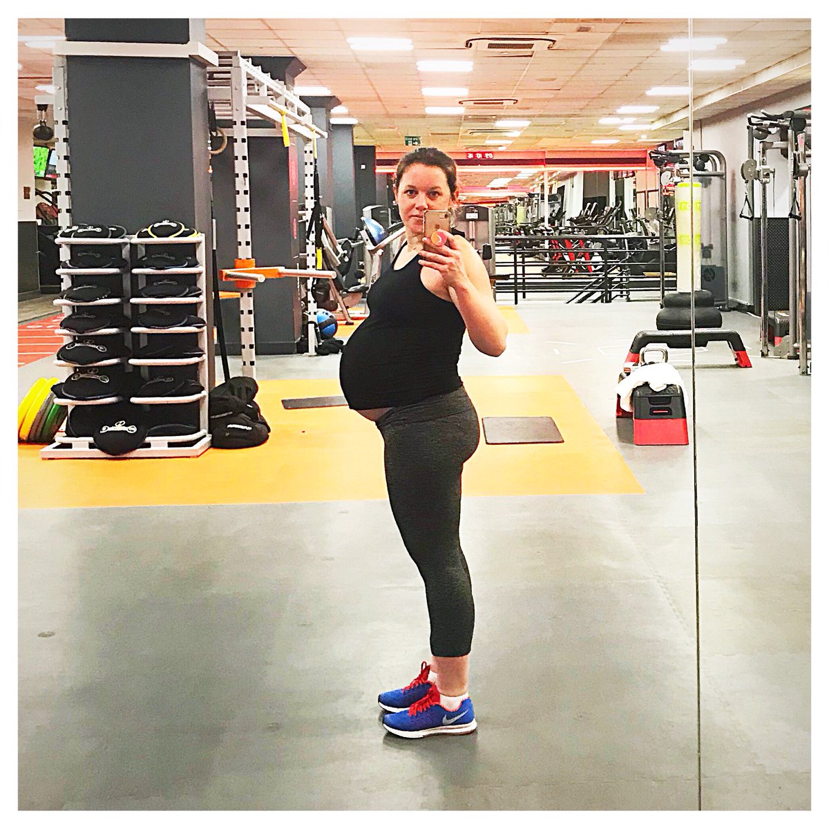 WomanBeyondMom's tweet photo. 41 weeks + 2 days and still very #pregnant
Nice #workout. Feeling proud of what I am still able to do that far in the #pregnancy.
#pastduedate #postpartumbody #fitpregnant #fitbump #fitnessmotivation #strongmum #womensday #girlpower #thismumcan #thisgirlcan #womenruntheworld https://t.co/5DnD6dv6Ns