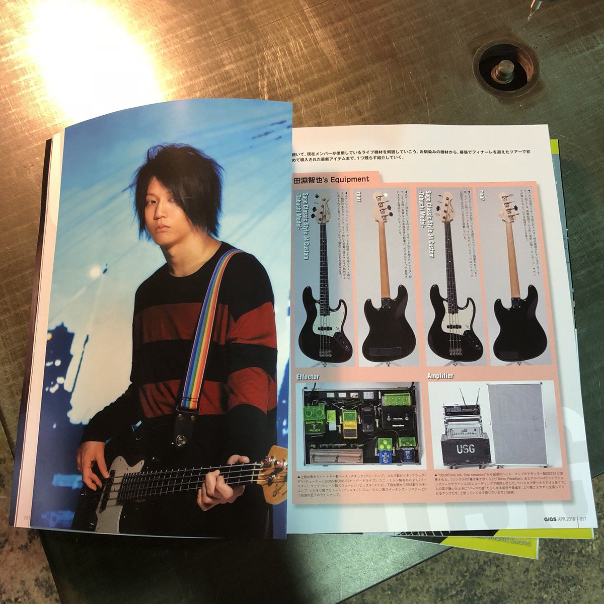 Sago Official على تويتر Gigs4月号にunison Square Gardenとbass田淵 智也氏のclassic Style J4 Custom Tabuchi Model が紹介されています かなりボリューミーです Sago 田淵モデル T Co Q6zhcsgcnj Seed 田淵モデル Sago Official على تويتر Gigs4月号にunison Square Gardenとbass田淵 智也氏のclassic Style J4 Custom Tabuchi Model が紹介されています かなりボリューミーです Sago 田淵モデル T Co Q6zhcsgcnj Seed 田淵モデル