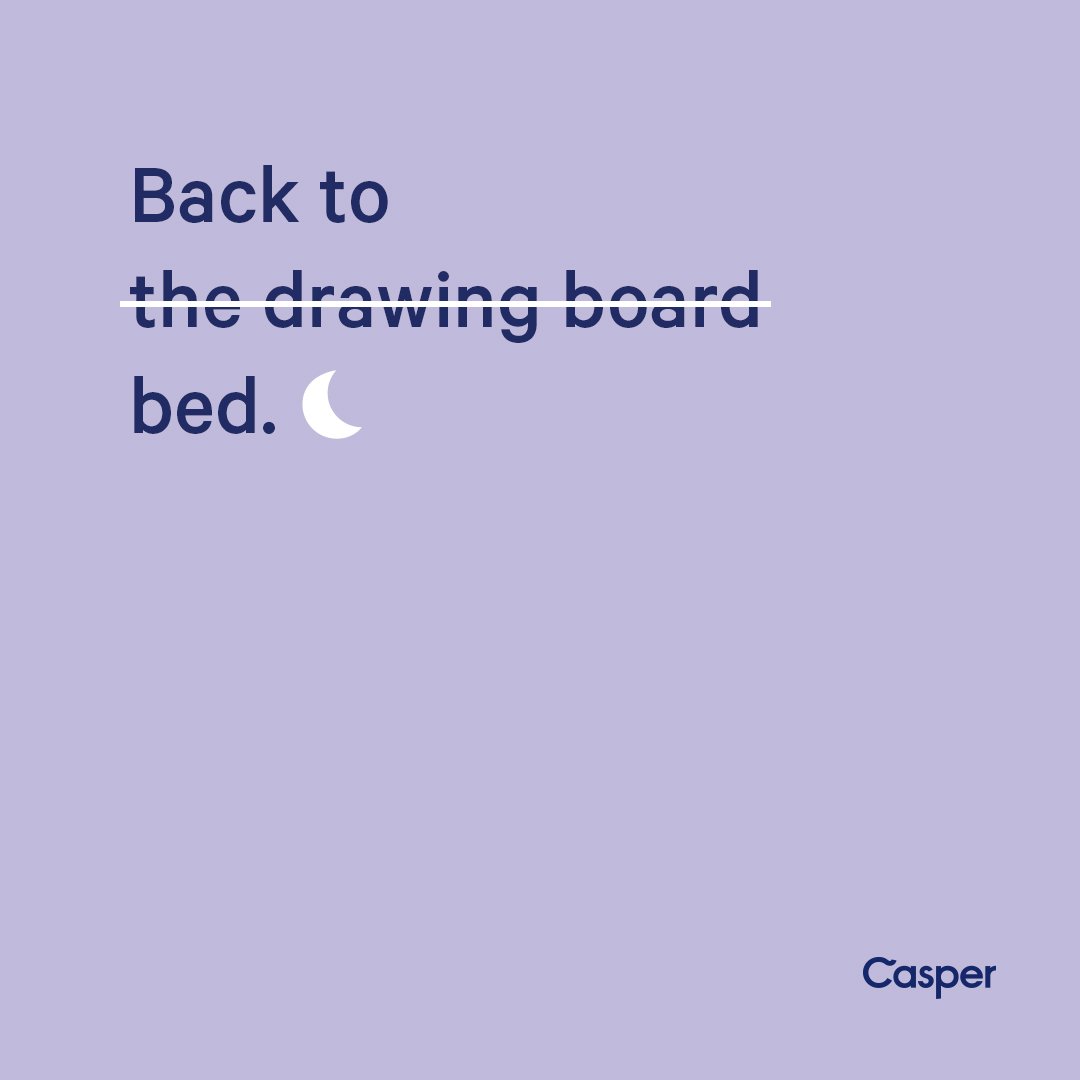 If at first, you don't succeed - give up and take a nap.