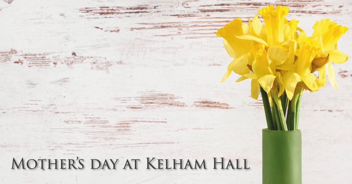 Mother’s Day at Kelham Hall &amp; Country Park

Treat your mum this Mothers day with a delicious lunch or afternoon tea served in grand surroundings. 

Booking is essential for this event. Please call our events team on 01636 558000 to avoid disappointment.