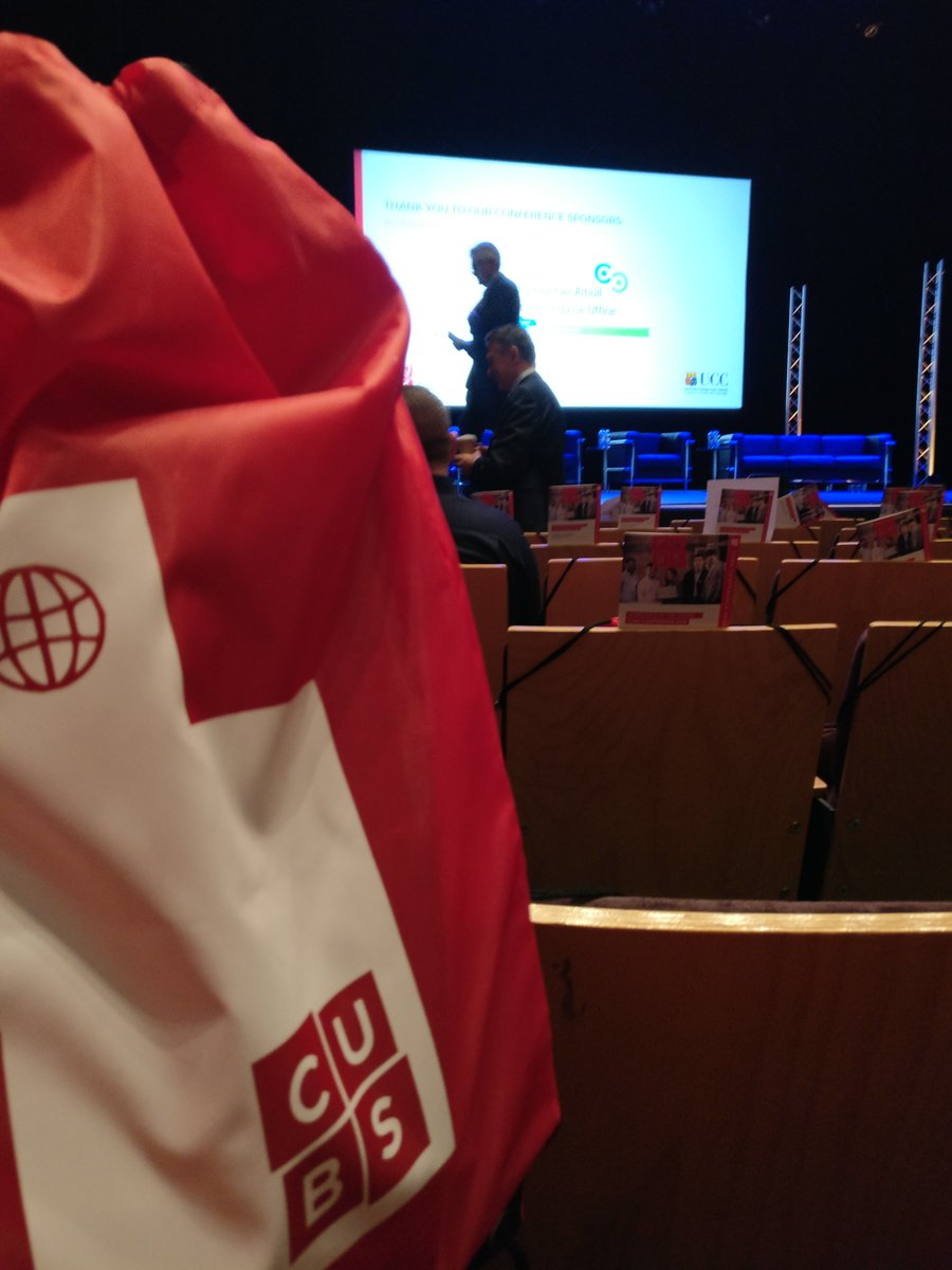 PoppuloSays's tweet photo. CUBS conference just about up and running in the Cork Opera house. Best of luck to Steph as she discusses Women in Leadership with todays panel. #womeninleadership #vpofoperations #cork #cubsconf18 https://t.co/Xxran1Dq8w
