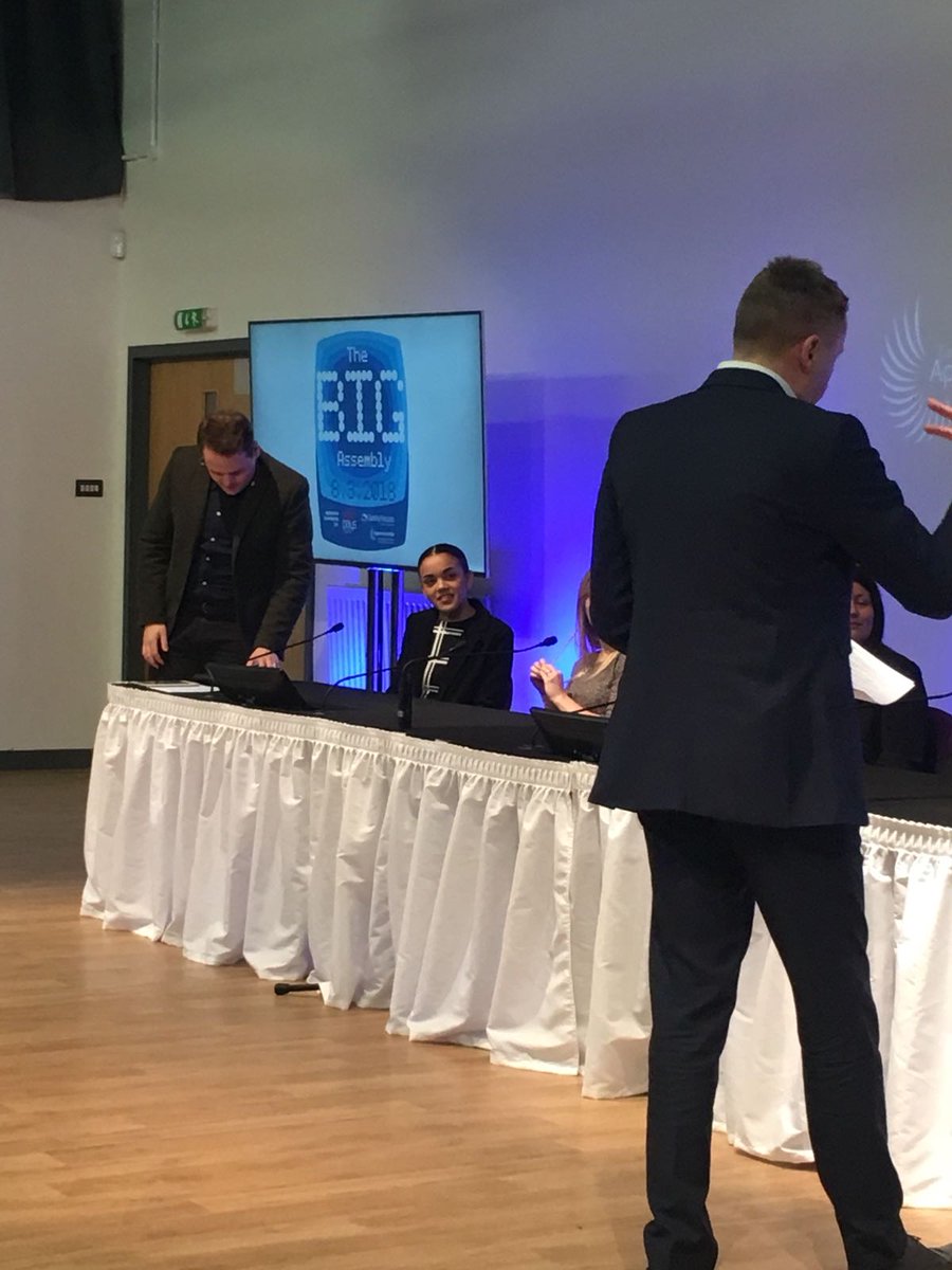 TP_plc's tweet image. We’re getting started here at The @bigassembly, briefing #students on the options available post school! #ASKanEmployer #10KTalks #NAW2018 #LEAPwithTP #TPLovesApprentices