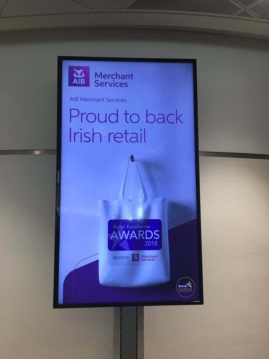 RetailExIreland's tweet photo. There we are! @AIBBiz #BackingBusiness @ThisIsRetail https://t.co/NMhAgiJ5pt