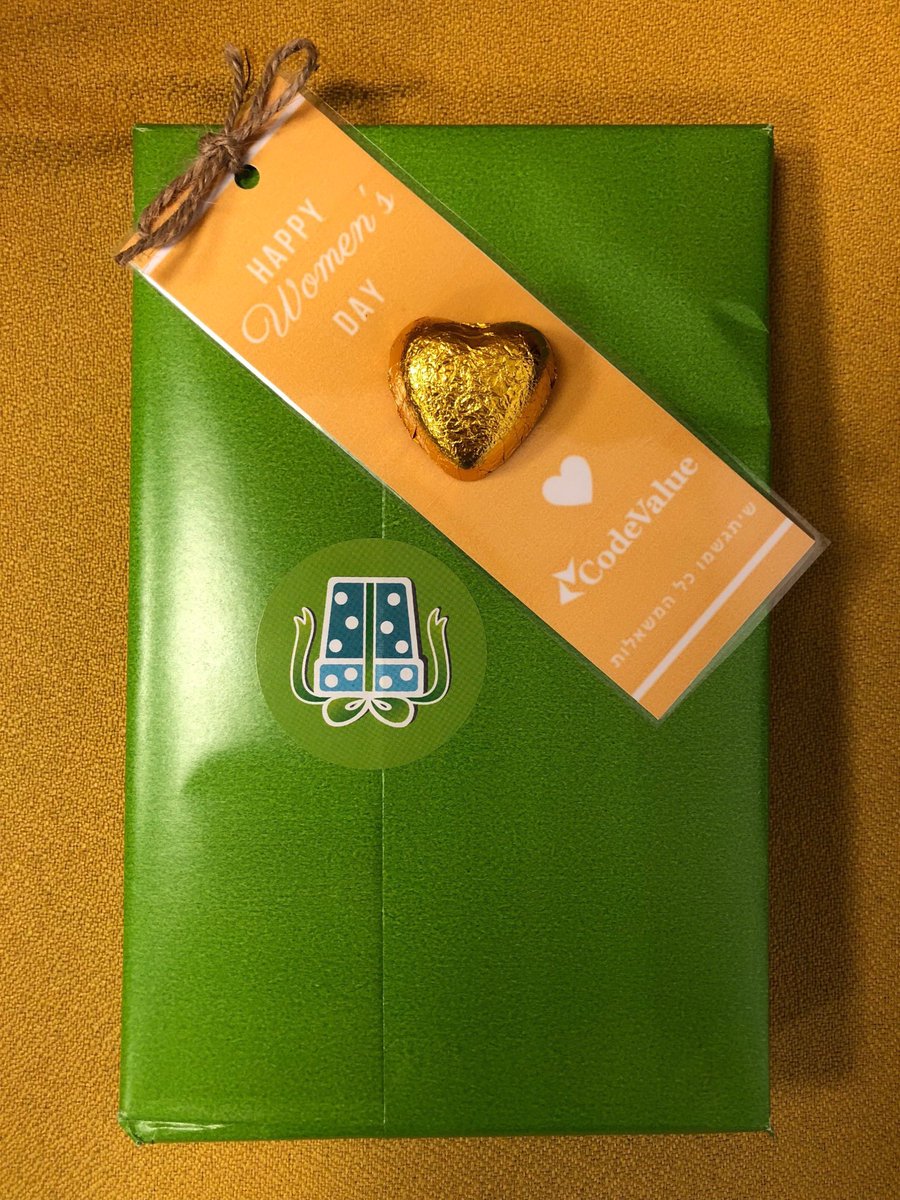 CodeValue's tweet image. International Women’s day is here, and for the occasion, #CodeValue handed out to all the woman employees an inspiring book about making wishes come true. Happy Women's Day! #WomensDay