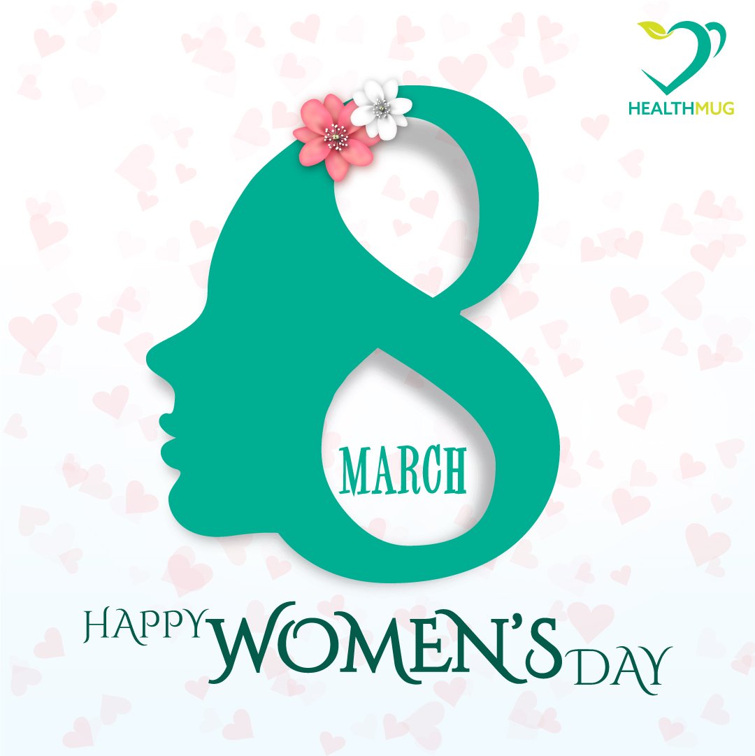Best wishes to all the lovely ladies on the special occasion of International Women's Day. :)
#InternationalWomensDay  
#healthywomen #Healthmug