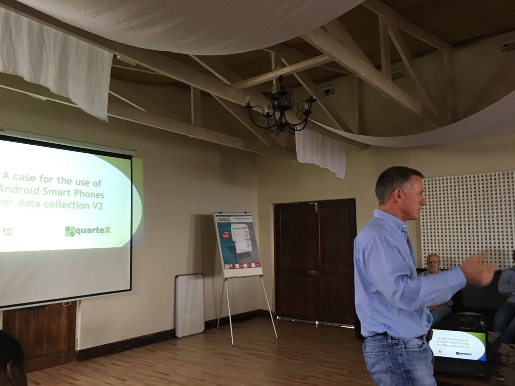 geossociate's tweet photo. Last up before lunch at #gissakzn is Craig Saunders on field surveys using Android tech. https://t.co/e0TBgAG7wH