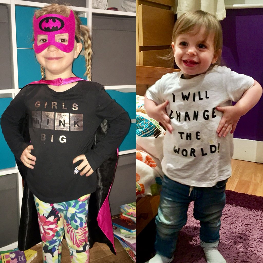 Here’s to strong women.
May we know them.
May we be them.
May we raise them.
My girls...Never stop thinking big and you will change the world.
Happy International Women’s Day. #Iwd2018 #girlsthinkbig #girlscanchangetheworld