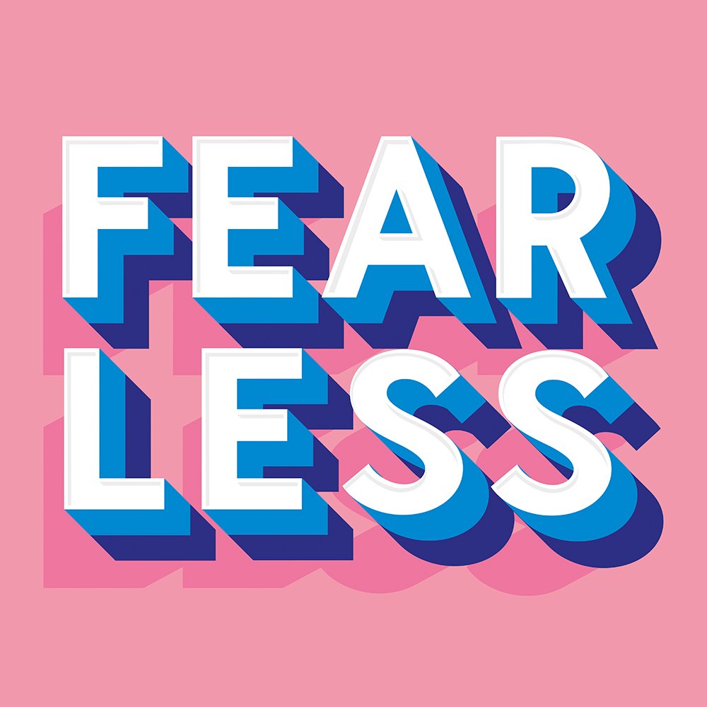 PositivePrintCo's tweet photo. Happy #internationalwomensday2018 to all the FEARLESS women past and present! #IWD2018 Need this print in your life? Visit https://t.co/UqvxIg0w4n 💪 https://t.co/nr3eX4i1Mu