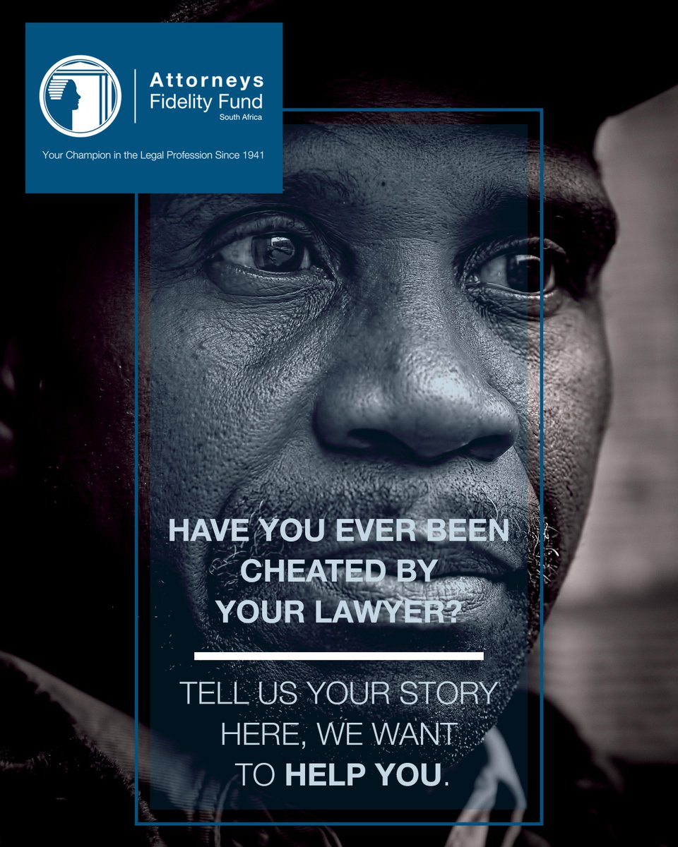 Have you ever been cheated by your lawyer? Tell us your story here, we want to help you! #AFF