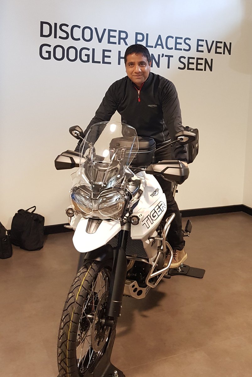 Vimalsumbly's tweet photo. It's great to be at Triumph global adventure training academy. #ThinkAdventure #ThinkTiger #ThinkTriumph https://t.co/FDSmnJpE12