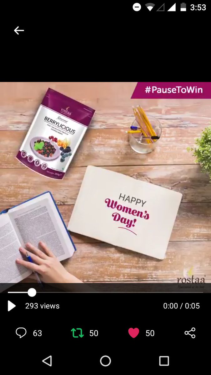AnitaYa05853817's tweet photo. @WorldOfRostaa #PauseToWin #ContestAlert #Rostaa @WorldOfRostaa
Join @santoshhh000 @sandhyasinghpa3 @VpMahima @AkshikaKhatri https://t.co/jz6XqW54v9